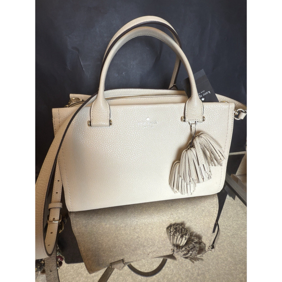 Kate Spade Maryam Palmer Drive Leather Satchel Tote - Picture 2 of 15